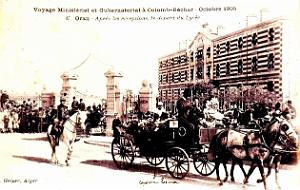 1173- Oran - Lycee Lamoriciere - Voyage Ministeriel en Octobre 1905